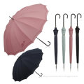 Manual Open Pure Straight Lady Umbrella (BD-58)